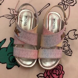 Michael Kors girls wedges